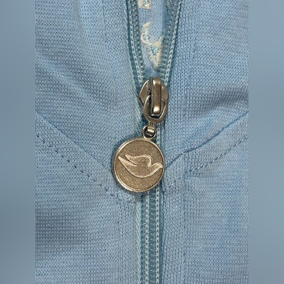 Dove Womans Zip up Sweater With Collar - Picture 9 of 12